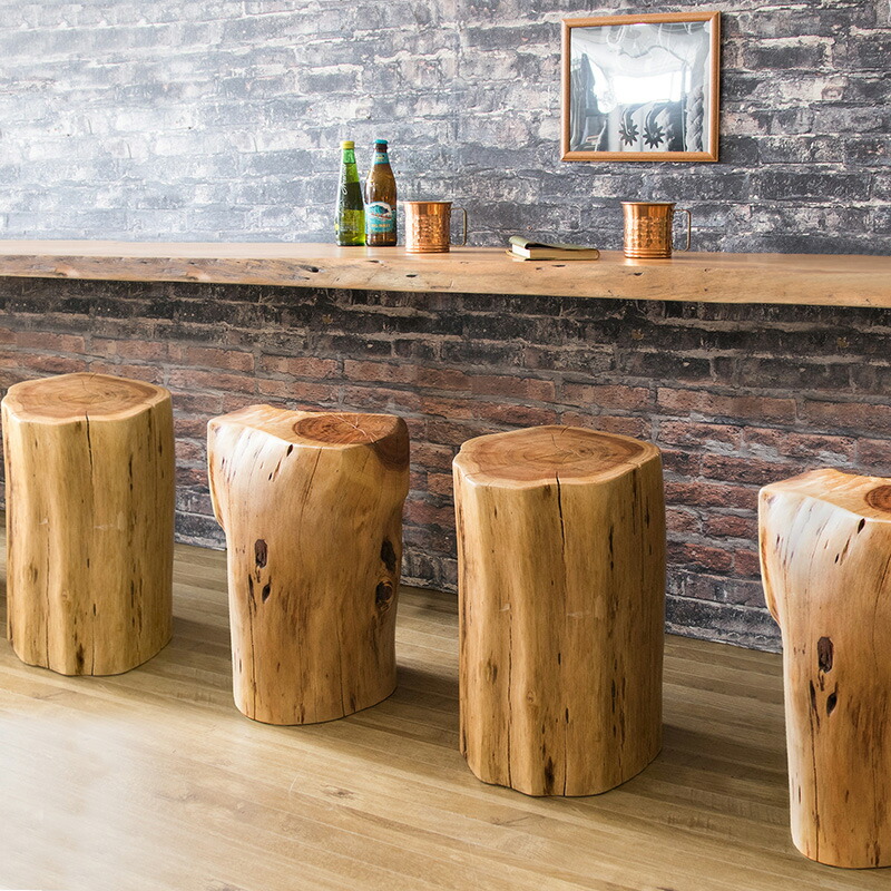 楽天市場】商品名| MSL340-NA 切り株スツール小椅子【1脚単品】カラー