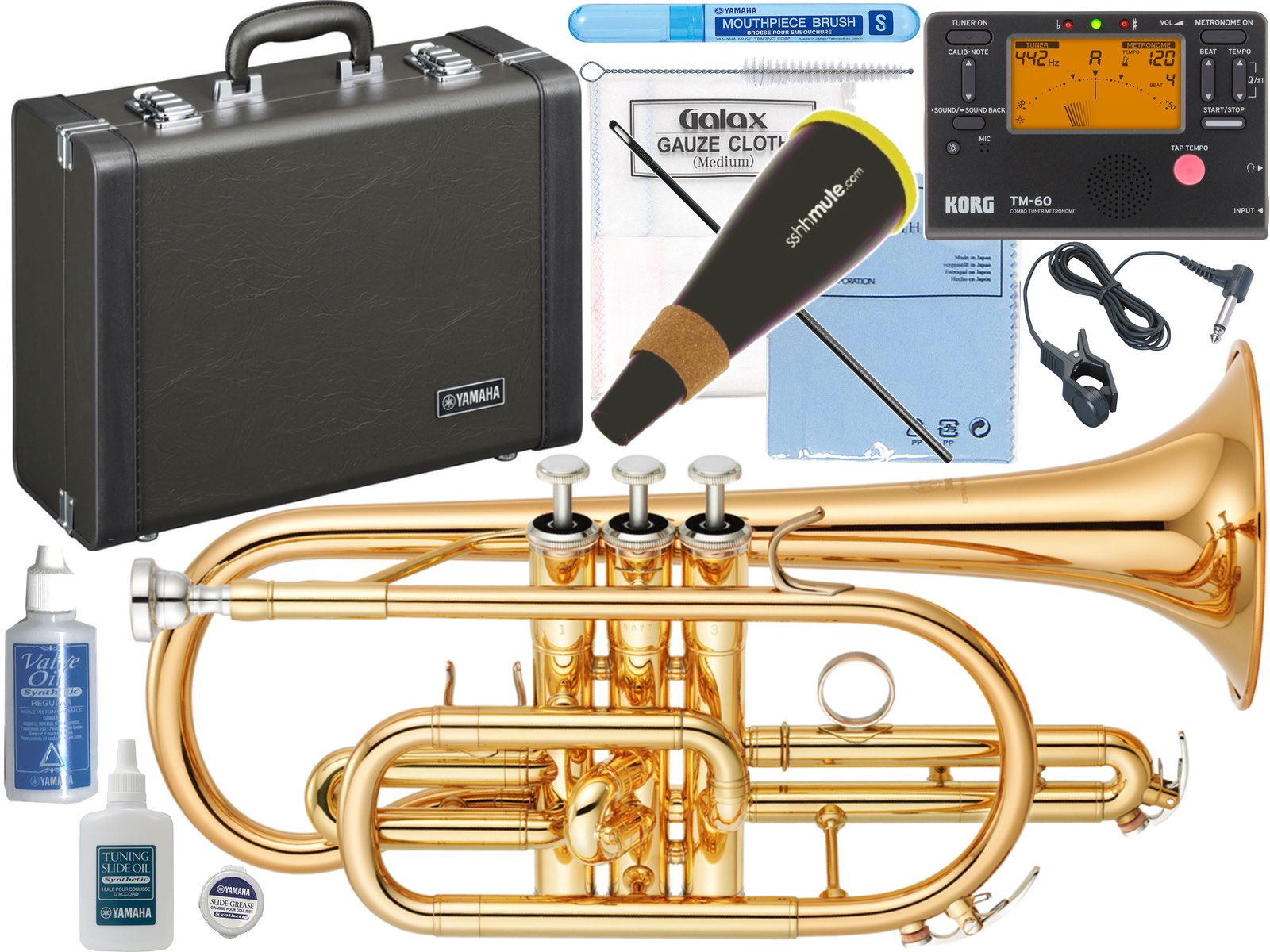 楽天市場】YAMAHA ヤマハ YCR-4330GII コルネット ラッカー ゴールド