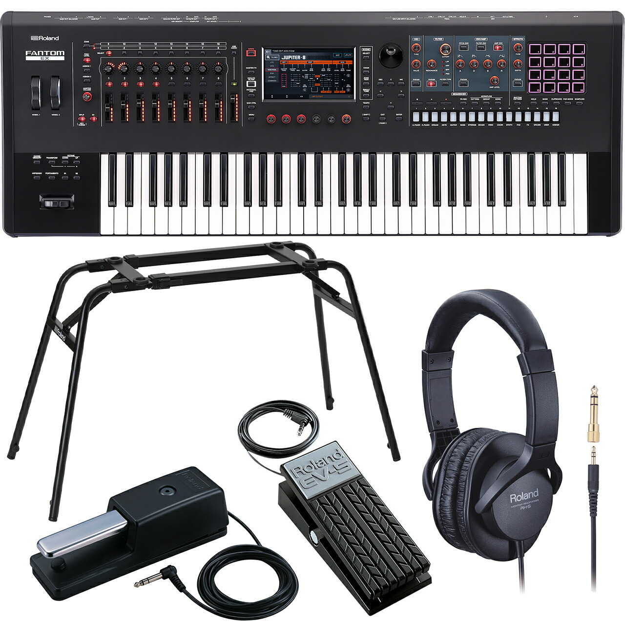 楽天市場】Roland ローランド FANTOM-6 EX Roland 純正オプション品