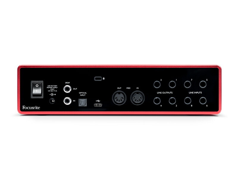 DTM・DAW NSK Focusrite Scarlett 18i8 Focusrite Scarlett 18i8