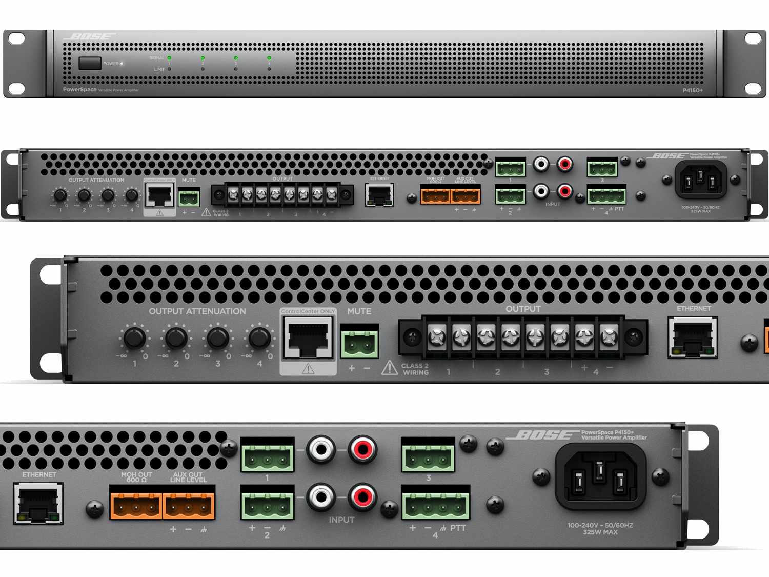 楽天市場】BOSE ボーズ P4150+ ◇ DSP搭載 パワーアンプ 150W × 4ch
