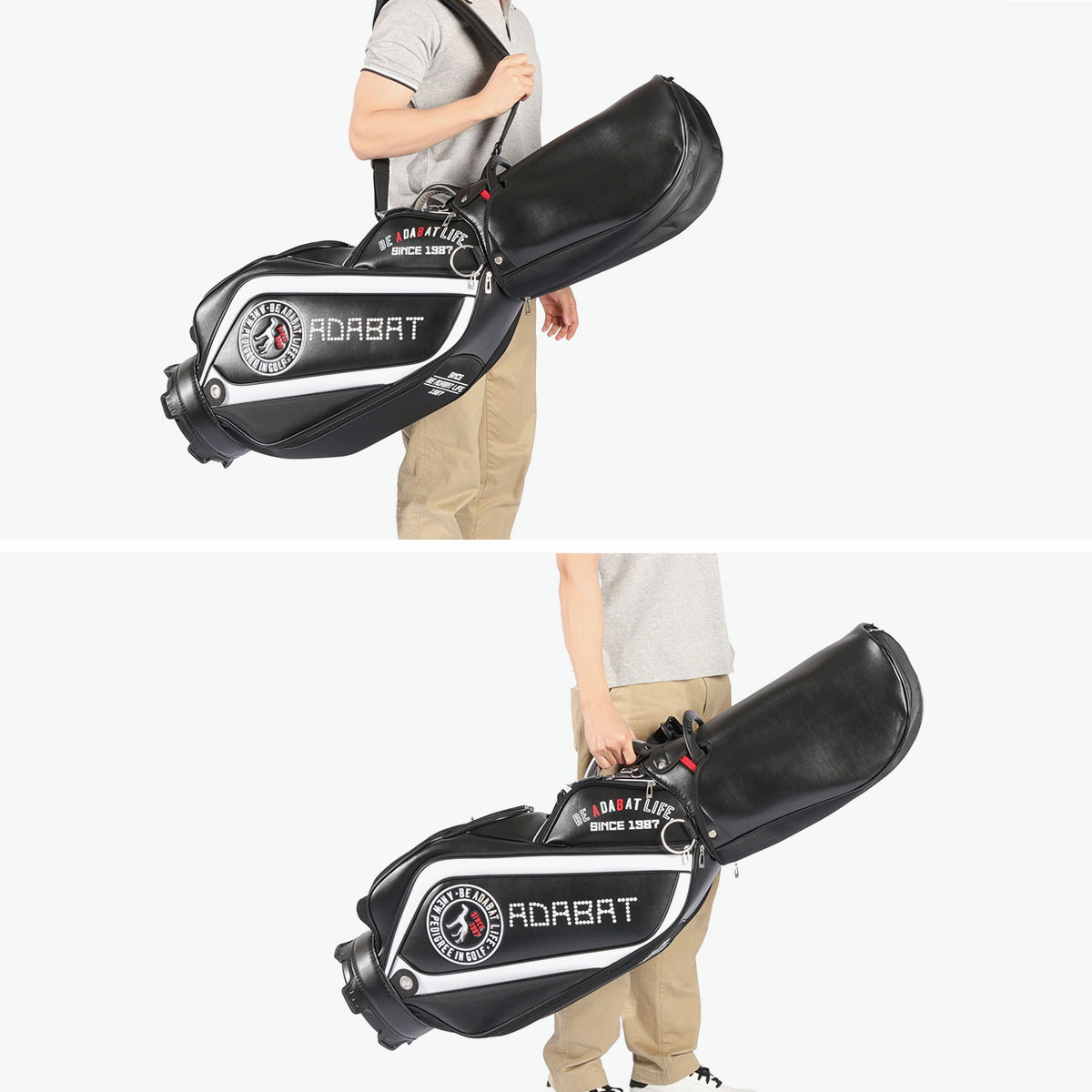 楽天市場】【土日限定 最大39倍】 アダバット キャディバッグ メンズ