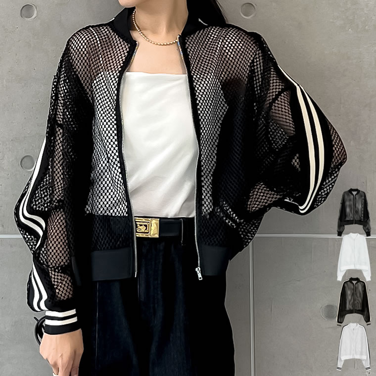 楽天市場】【SPECIAL FAIR】選べる2タイプメッシュブルゾン レディース