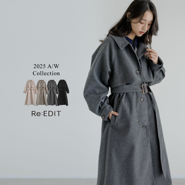 楽天市場】【限定！30%OFFクーポンで6649円】ウールタッチベルト付き