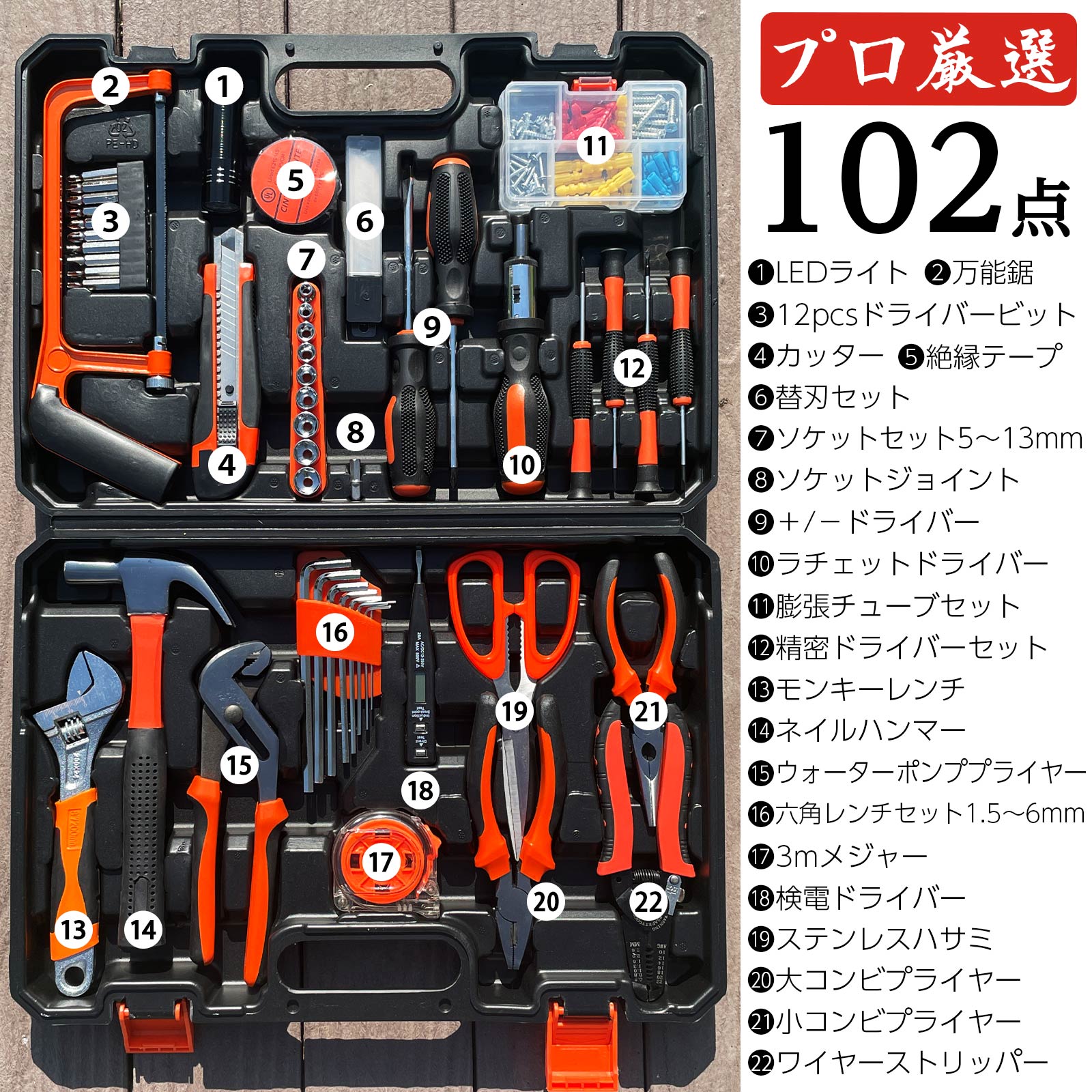 楽天市場】ホームツールセット 家庭用 日曜大工 工具セット DIYセット