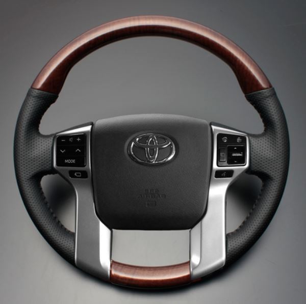 楽天市場】プラド 120 ウッドステアリングの通販