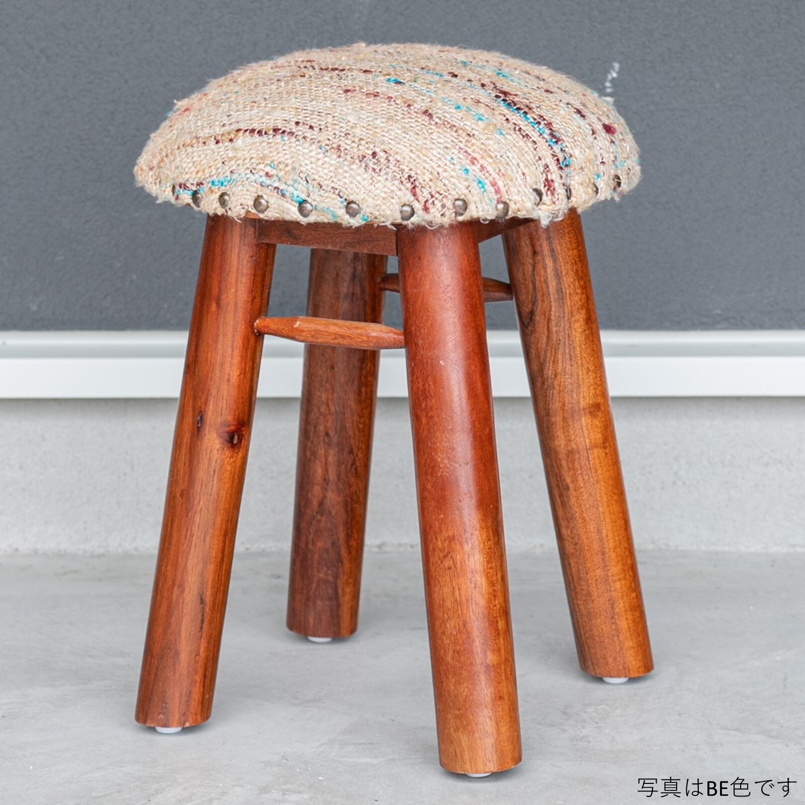 楽天市場】アジアンテイストの可愛らしいファブリックスツール＜ienowa