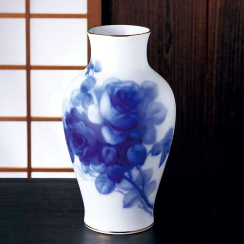 大倉陶園 ブルーローズ 花瓶」の人気商品一覧 | 安い商品を通販サイト