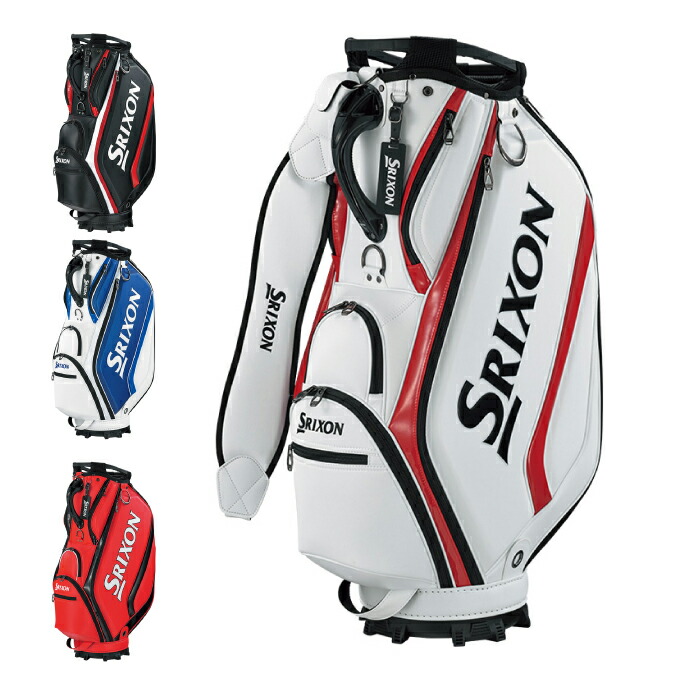 Srixon キャディバッグ ブラック/ホワイト/レッド Srixon キャディ
