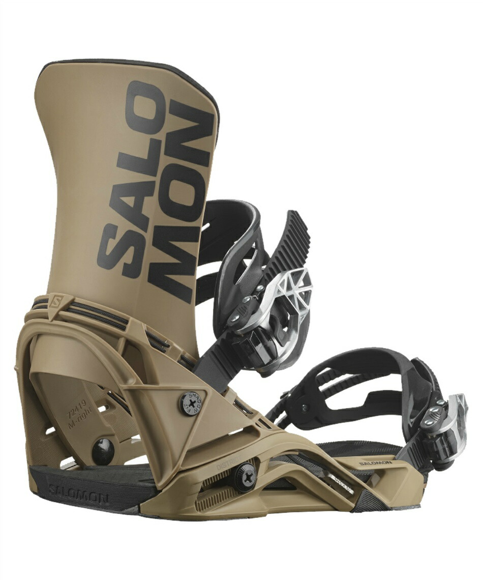 SALOMON DISTRICT Army/Green S ビンディング SALOMON DISTRICT Army