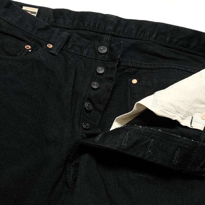楽天市場】MOMOTARO JEANS 桃太郎ジーンズ 出陣ブラックデニム ナロー
