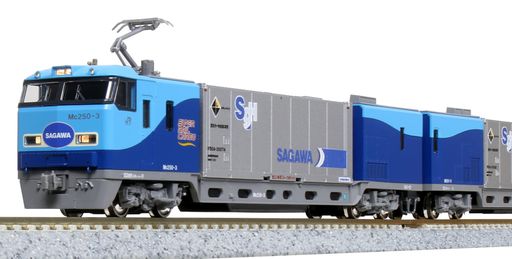 カトー M250系スーパーレールカーゴ(U50Aコンテナ積載) 基本セット(4両