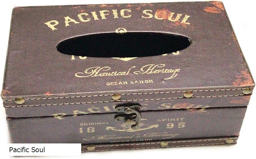 豪華50s リボン型アメリカアンティーク金属製ティッシュケースUSA