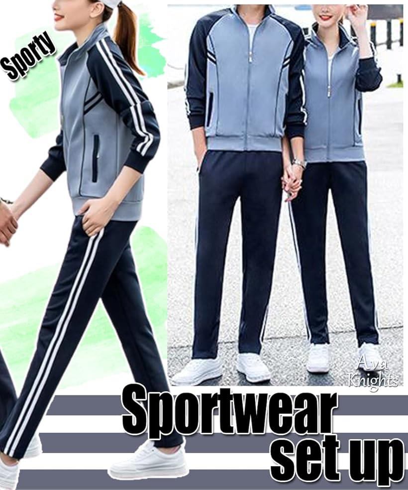 楽天市場】レディース ジャージ 上下 セット XLサイズ グレー (グレー