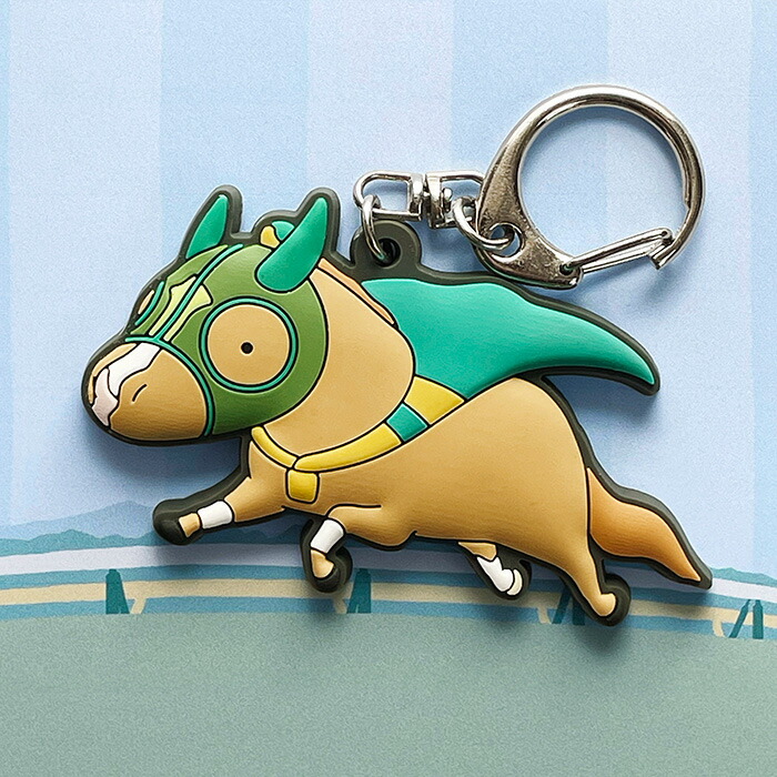 楽天市場】サイレンススズカ ぷっくりラバーキーホルダーjajaumant