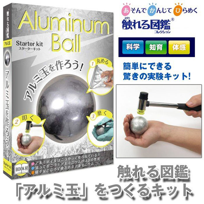 楽天市場】【触れる図鑑コレクション】アルミ玉をつくろう！【夏休み
