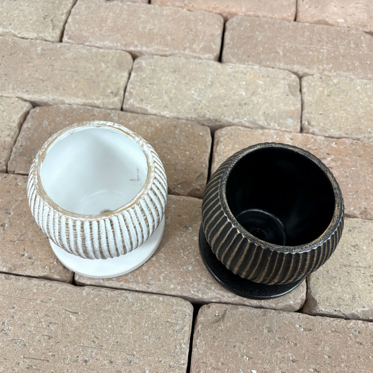 楽天市場】植木鉢 おしゃれ 陶器鉢 ライラ ポット MM082-100 3号(10cm