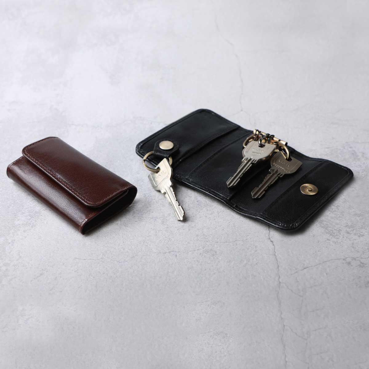 楽天市場】キーケース メンズ 革レザー レディース ICカード収納