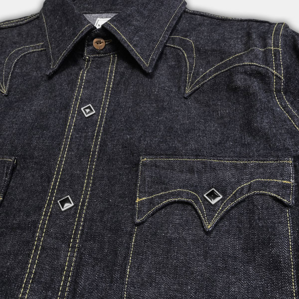 楽天市場】SAMURAI JEANS（サムライジーンズ）デニムウエスタンシャツ