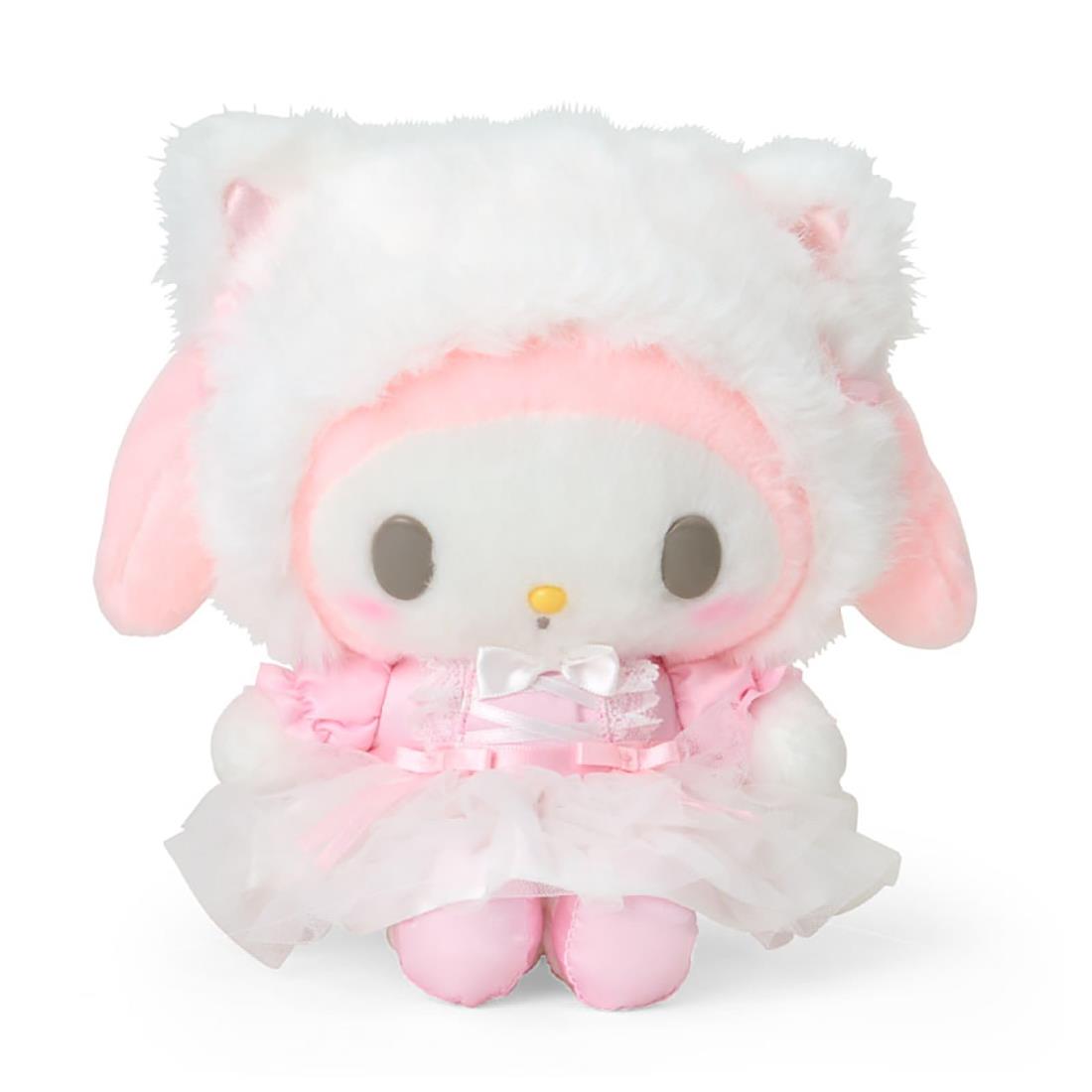 楽天市場】サンリオ(SANRIO) ぬいぐるみ（白猫バレリーナ） マイ