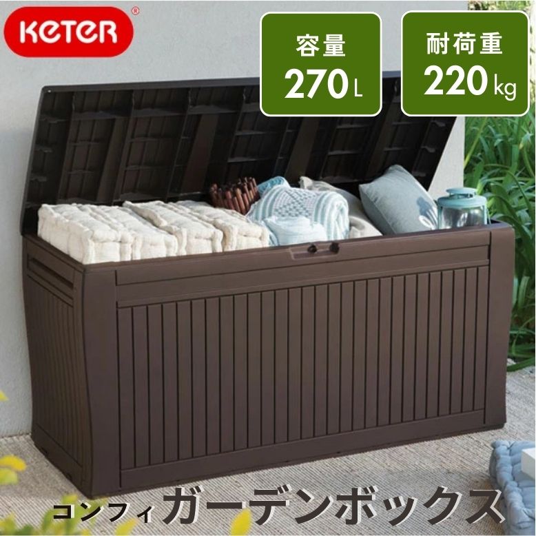 楽天市場】屋外収納庫 物置 屋外 おしゃれ 小型 ゴミ箱 ベランダ 収納