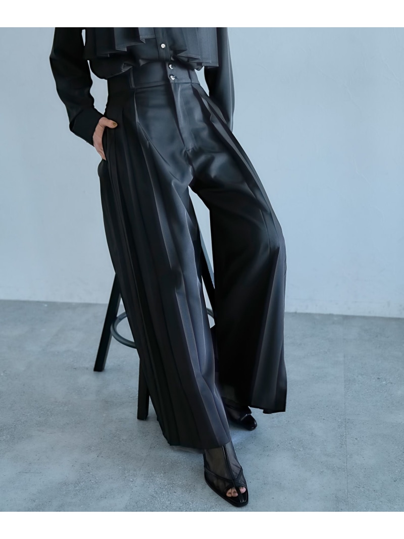 楽天市場】プリーツデザインパンツ HARE ハレ パンツ その他のパンツ