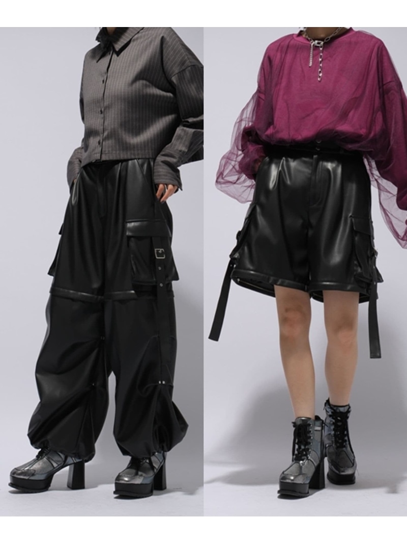 楽天市場】2WAYメタルカーゴパンツ HARE ハレ パンツ その他のパンツ