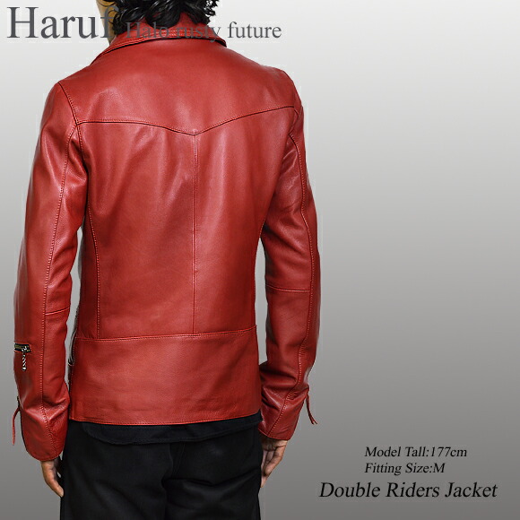 楽天市場】Haruf ライダースジャケット メンズ レザージャケット
