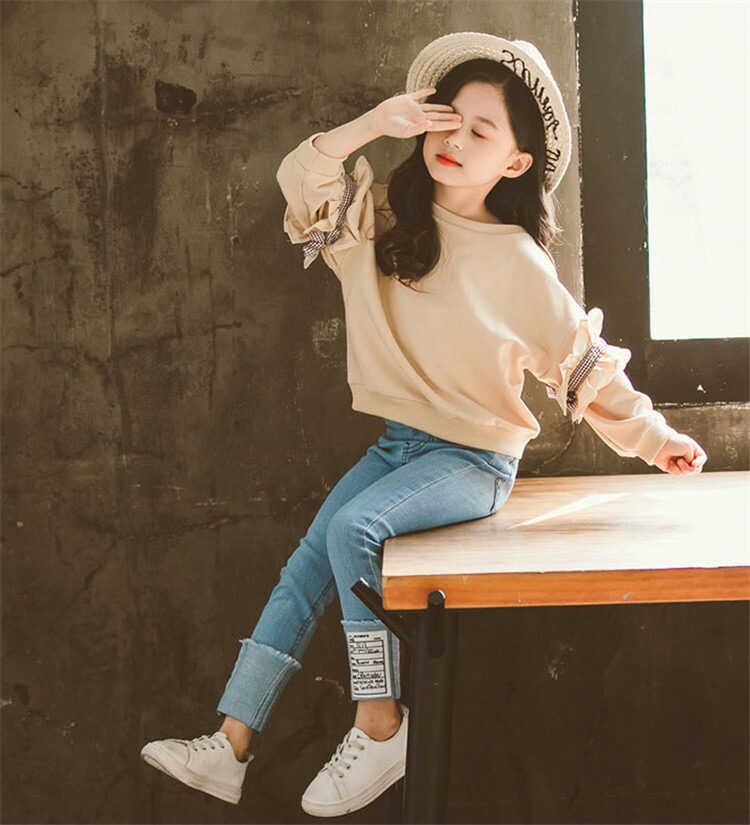 楽天市場】子供服 女の子 春秋 韓国子供服 セットアップ 160センチ