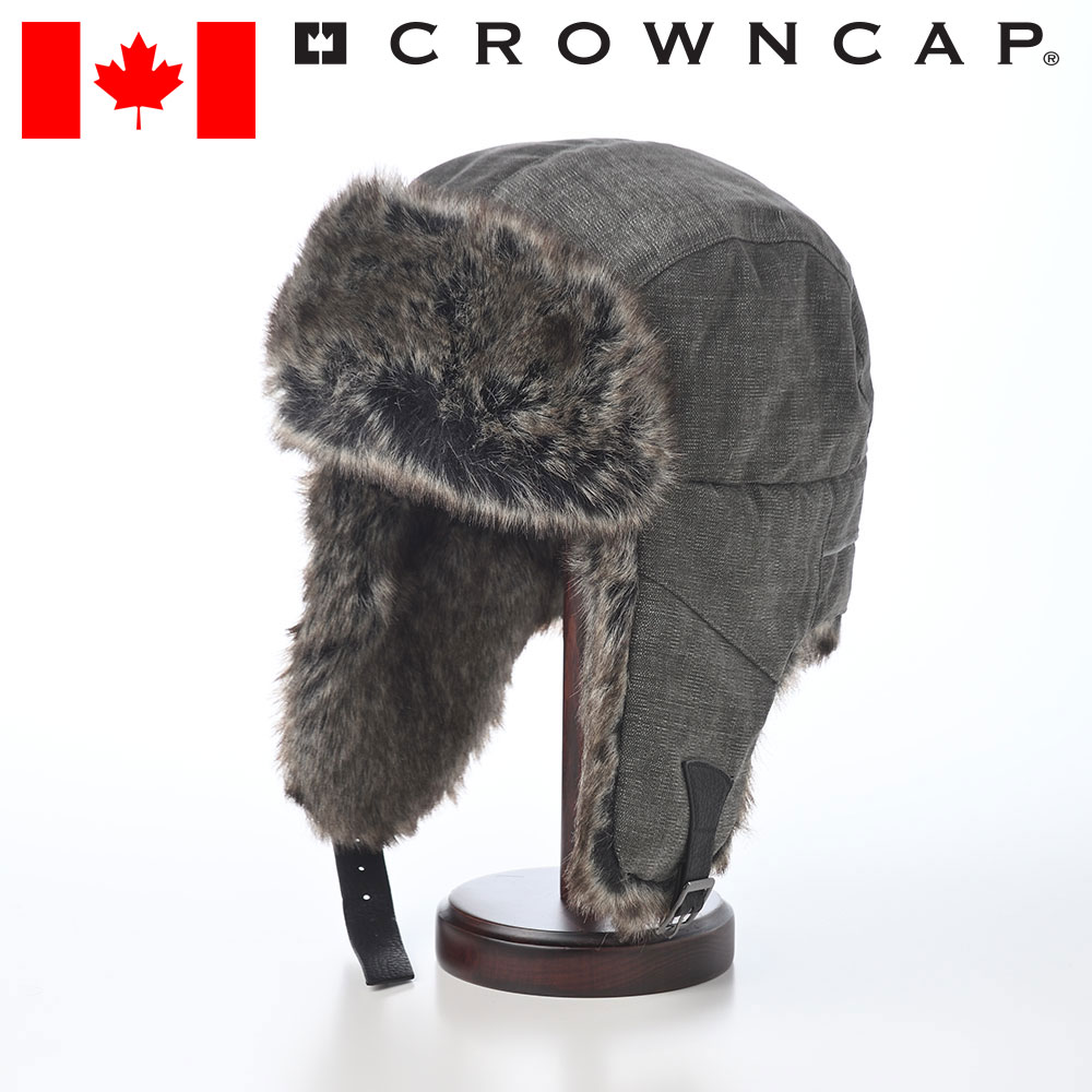 楽天市場】CROWNCAP 飛行帽 フライトキャップ 防寒帽 帽子 メンズ 秋