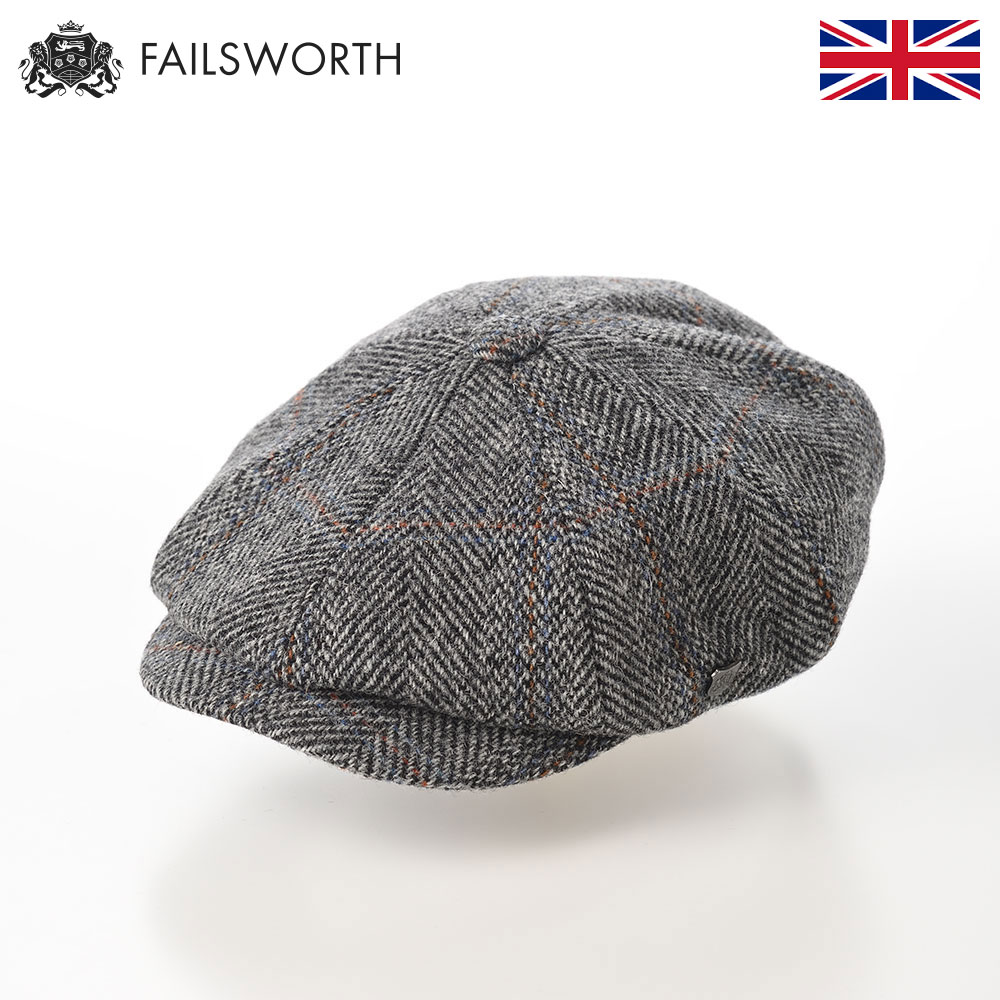 楽天市場】FAILSWORTH ハリスツイード キャスケット帽 秋 冬 帽子