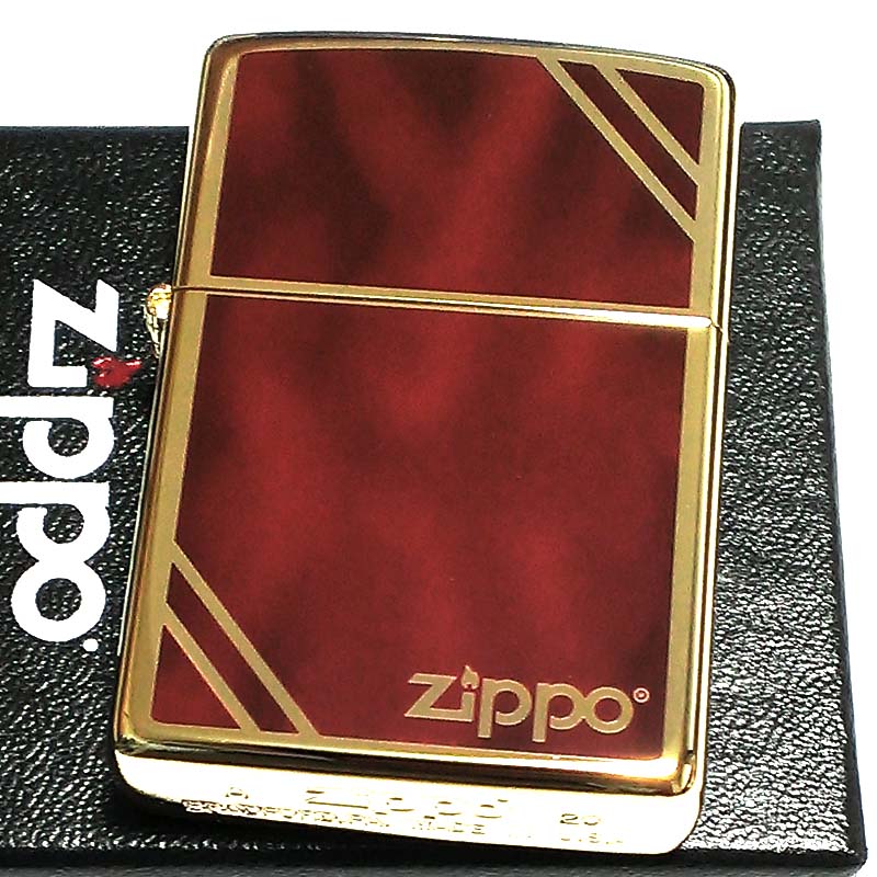 楽天市場】ZIPPO クラシック マーブル ゴールド＆ブラウン ジッポ