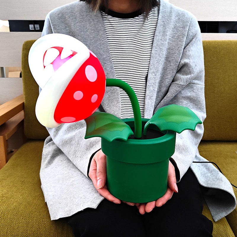 楽天市場】パックンフラワー ライト 置物 スーパーマリオ 雑貨 ゲーム