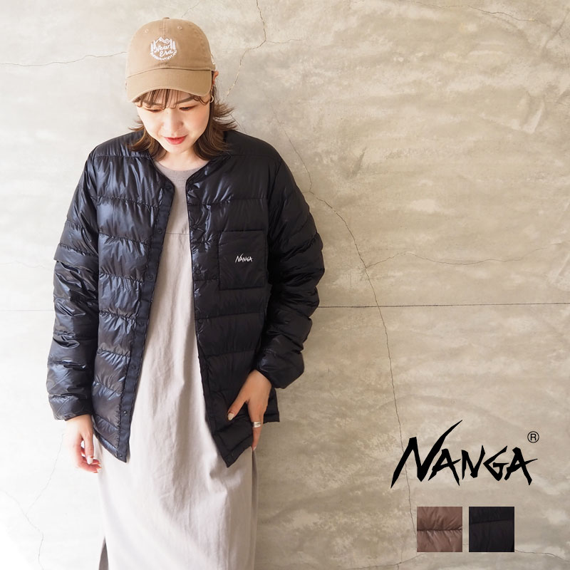 楽天市場】NANGA ナンガ インナーダウン カーディガン INNER DOWN