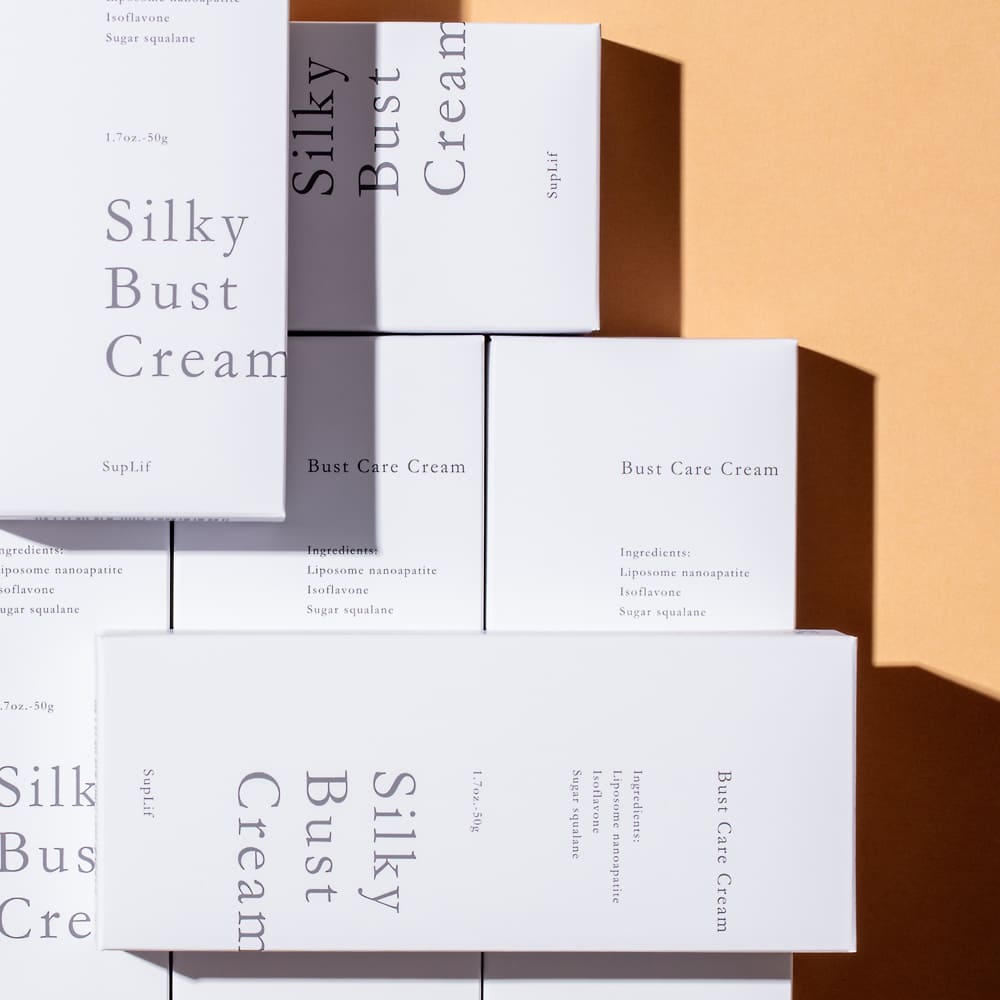 楽天市場】【公式】【SupLif シルキーバストクリーム 特許成分配合