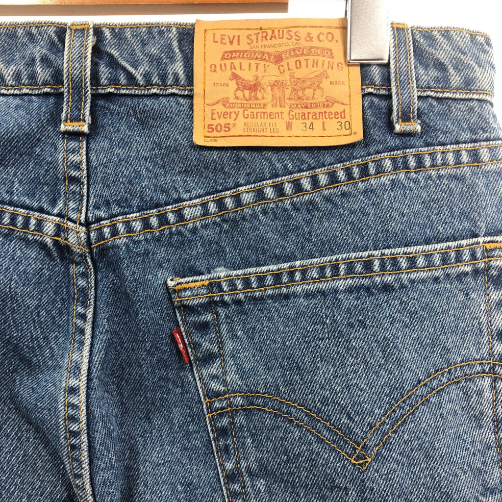 楽天市場】90年代 Levi's リーバイス 505 デニムパンツ ライトブルー