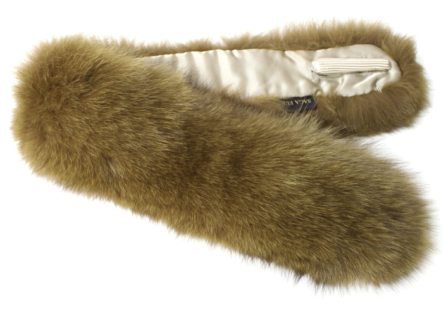 楽天市場】日本製 サガ SAGA ブルーフォックス ファー マフラー