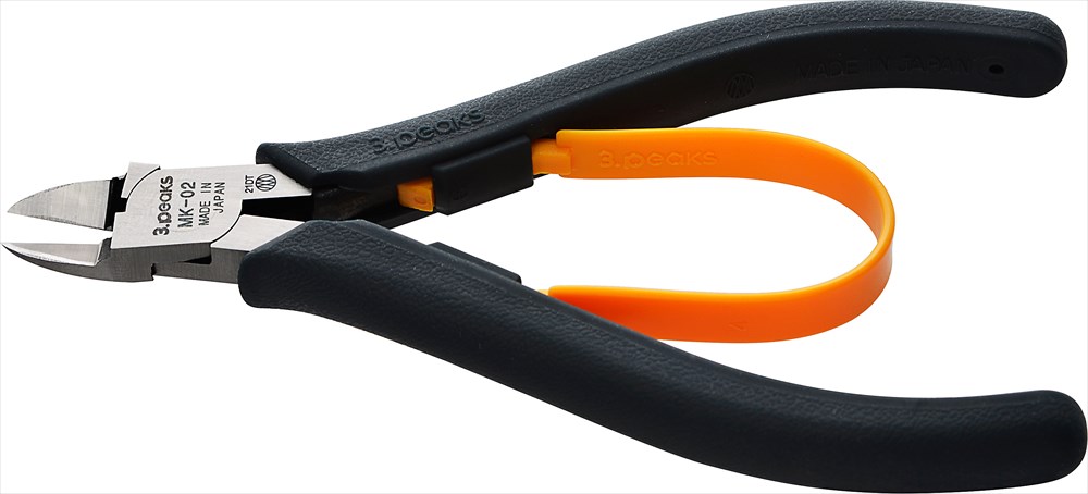 楽天市場】3peaks MK02 模型プロ 片刃プラニッパ 120mm 新仕様 スリー
