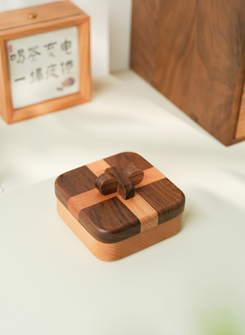 楽天市場】小さい収納ケース ギフトボックス 木製 お菓子の箱 ウッド