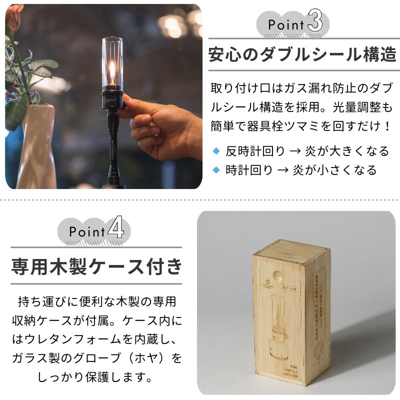 楽天市場】【公式】キャンピングムーン ガスランタン ガスキャンドル