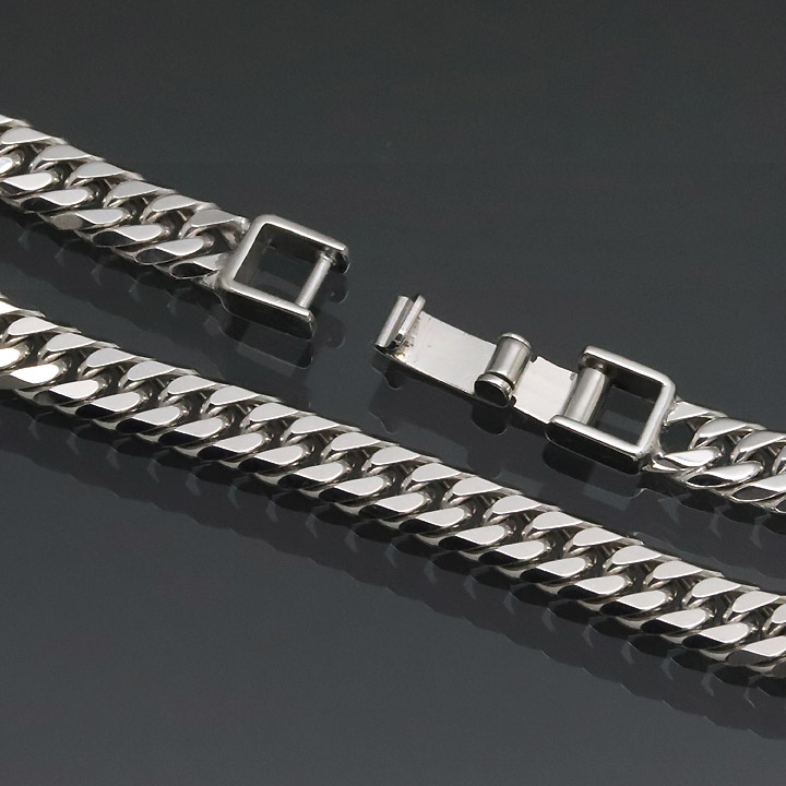 楽天市場】シルバー 喜平ブレスレット 6面ダブル 六面 シルバー925 13g