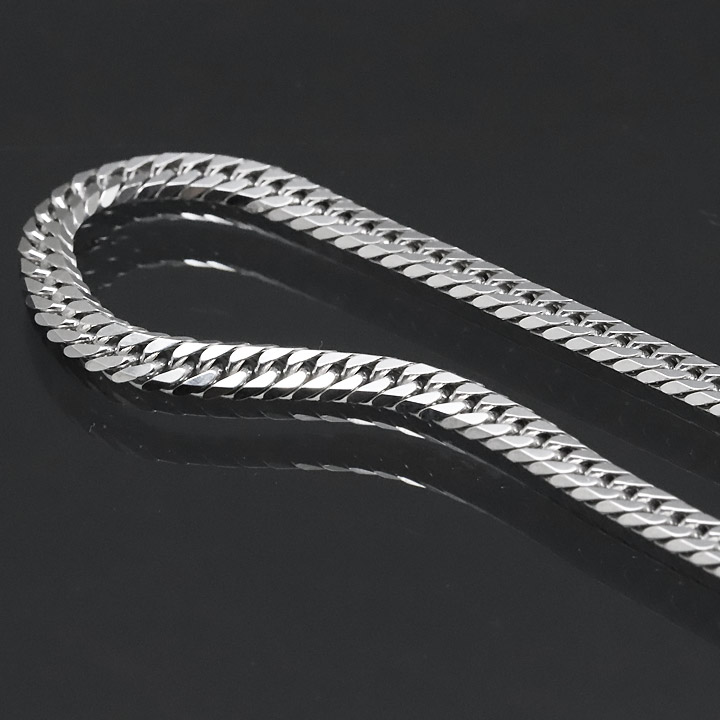 楽天市場】シルバー 喜平ブレスレット 6面ダブル 六面 シルバー925 9g