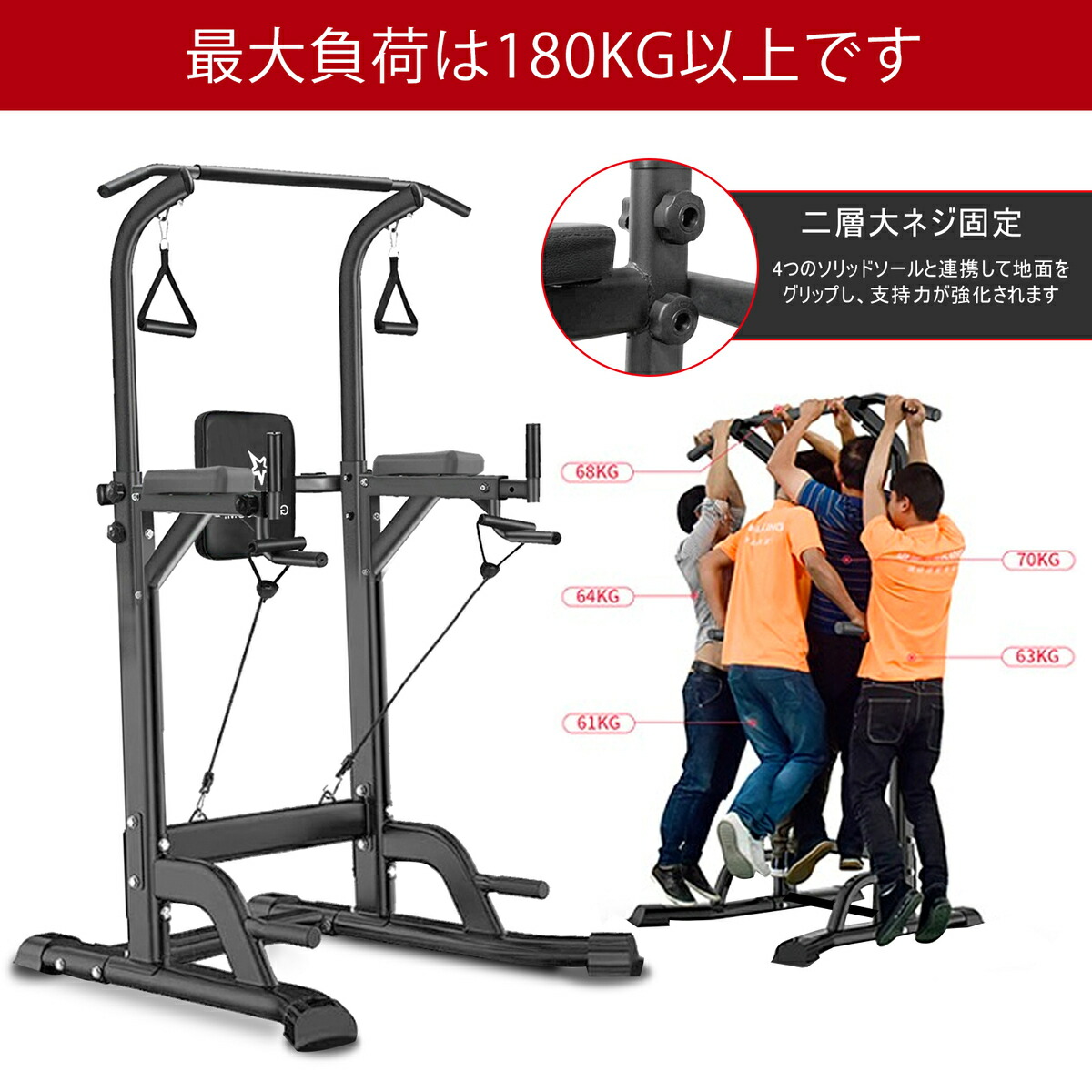 楽天市場】☆期間限定10倍ポイントあり☆ぶら下がり健康器 懸垂