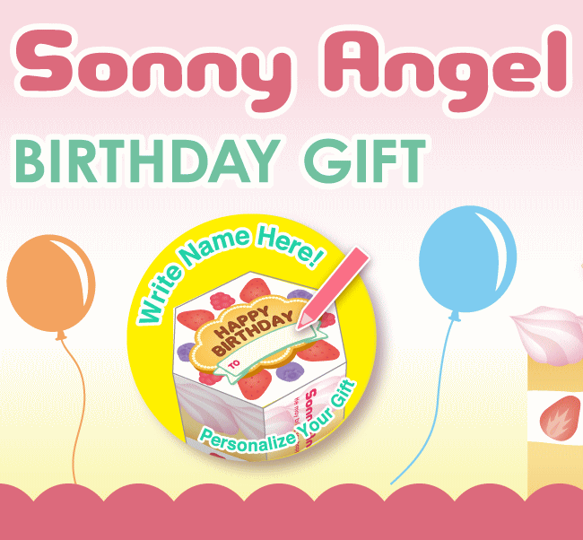 楽天市場】Sonny Angel ソニーエンジェルミニフィギュア バースデイ