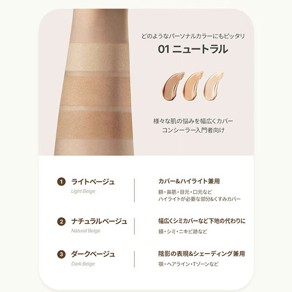 楽天市場】【公式代理店】TFIT カバーアッププロコンシーラー 15g (+