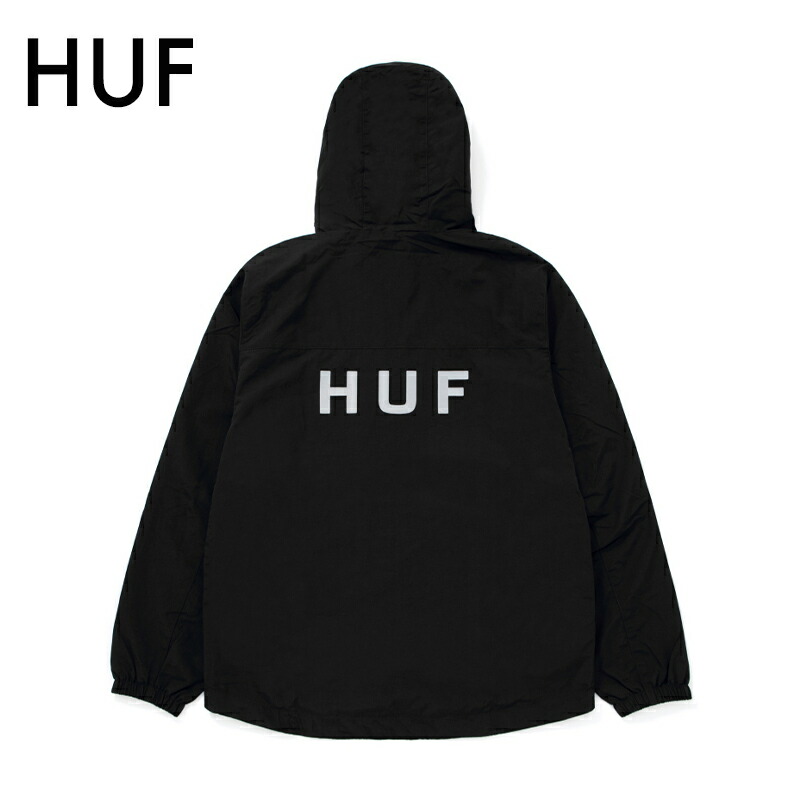 楽天市場】ハフ HUF ナイロンジャケット フード付き ESSENTIALS ZIP