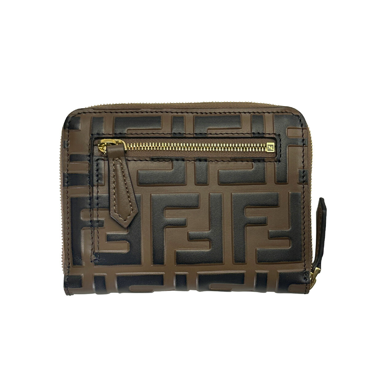 楽天市場】フェンディ FENDI ラウンドファスナー二つ折り財布
