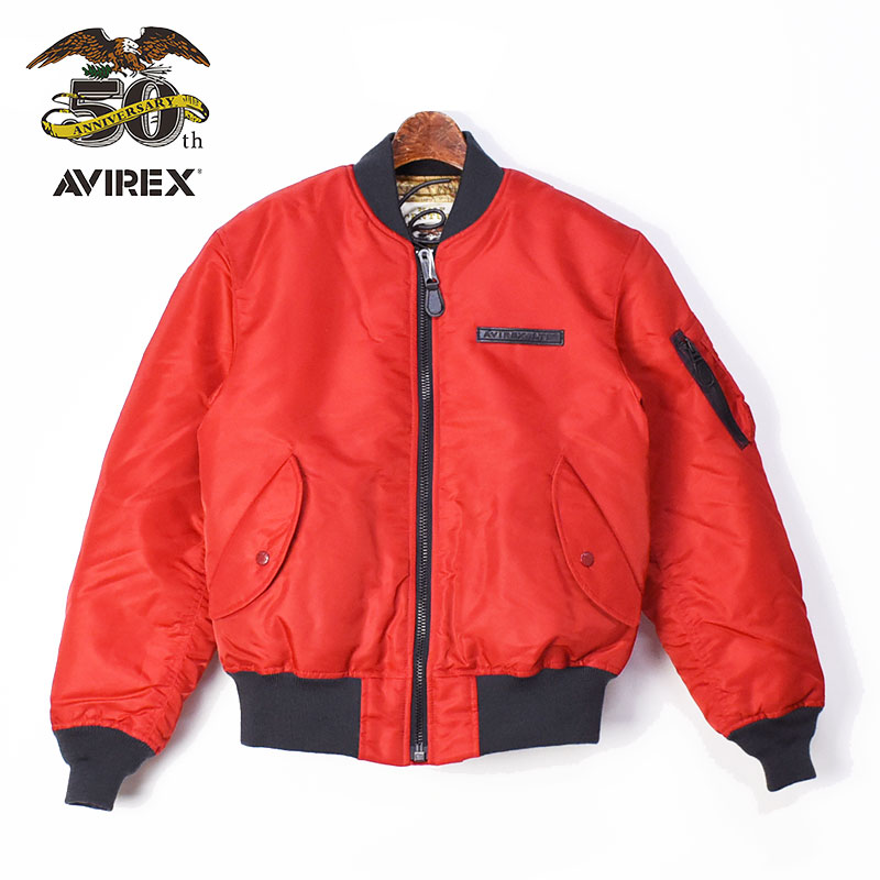 楽天市場】AVIREX アビレックス 50周年記念 MA-1 50th MA1 SIGNATURE