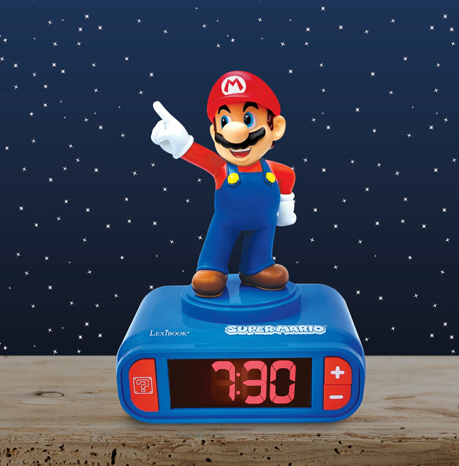楽天市場】【公式ライセンスグッズ】SUPER MARIO フィギュア目覚まし