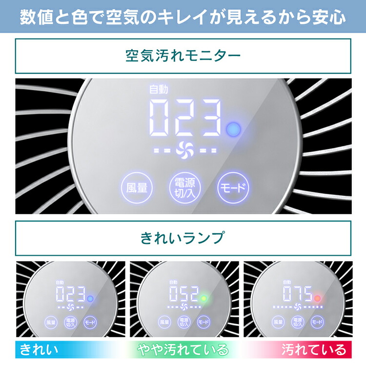 楽天市場】《P10倍☆〜24日9:59》 空気清浄機 28畳 静音 スピード清浄